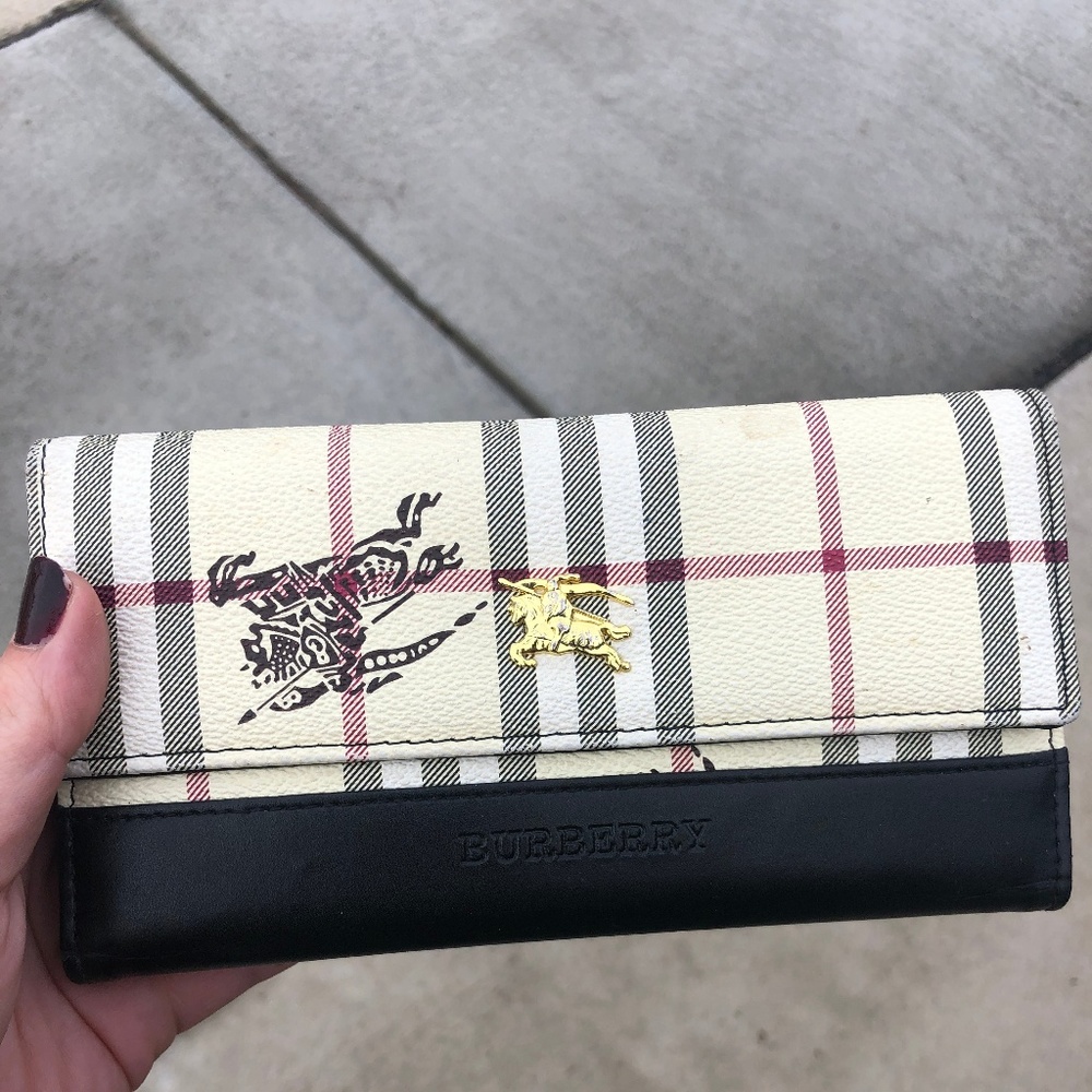 Burberry Trifold Wallet